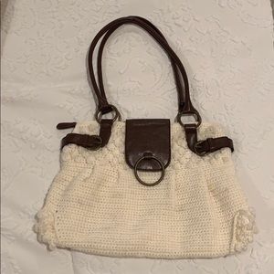 Knit handbag